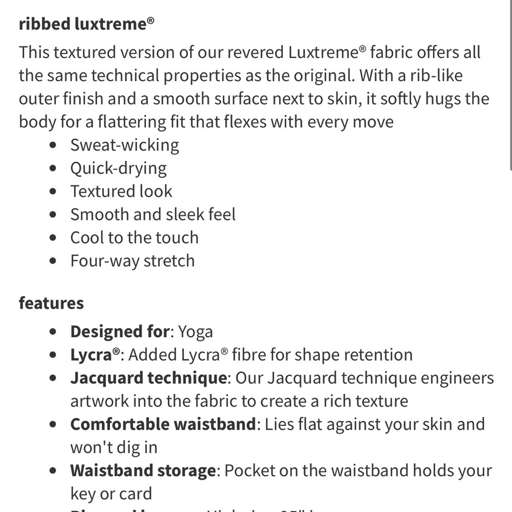 LululemonWunder Under High-Rise Tight*Luxtreme Incognito Camo Jacqu Alpine White - Picture 6 of 6
